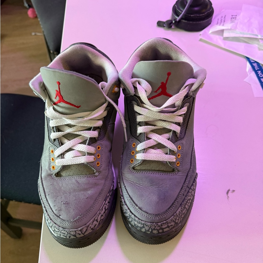 Nike Air Jordan 3 Retro Cool Grey Shoe Size 8.5 CT8532-012